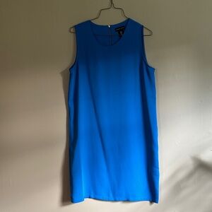 Adrienne Vittadini Blue Midi Dress